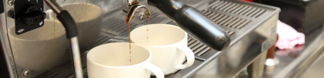 本格カフェドリンクをご用意